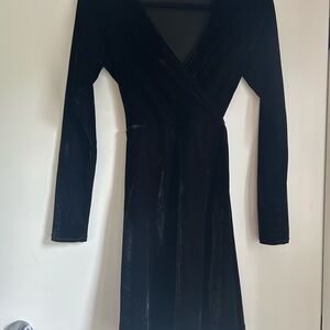 Black Velvet Dress